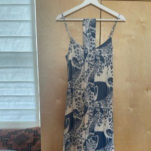 Reformation, Small, Blue Pattern Print